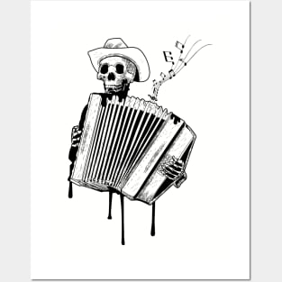 Accordion music Posters and Art